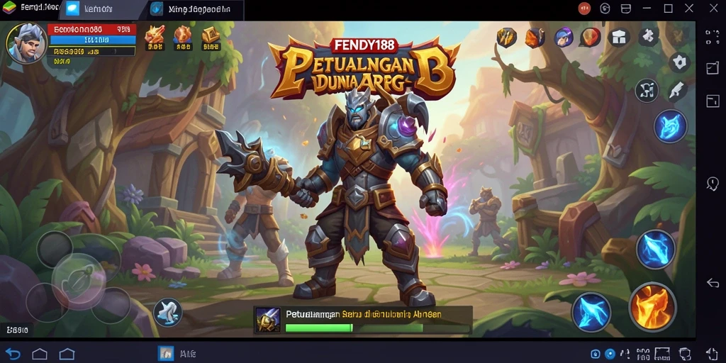 Screenshot FENDY188 menampilkan aksi seru dalam gameplay ARPG.