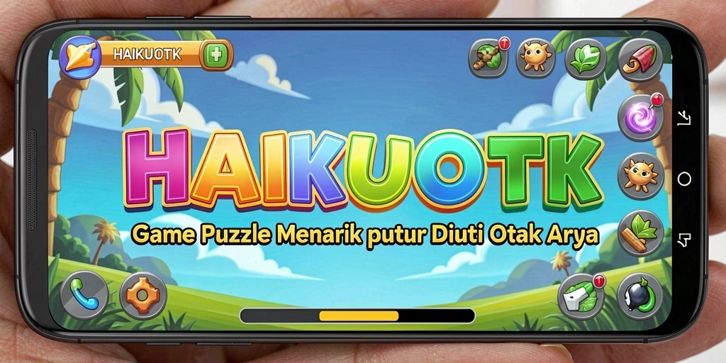 Tampilan gameplay HAIKUOTK yang seru dan interaktif.