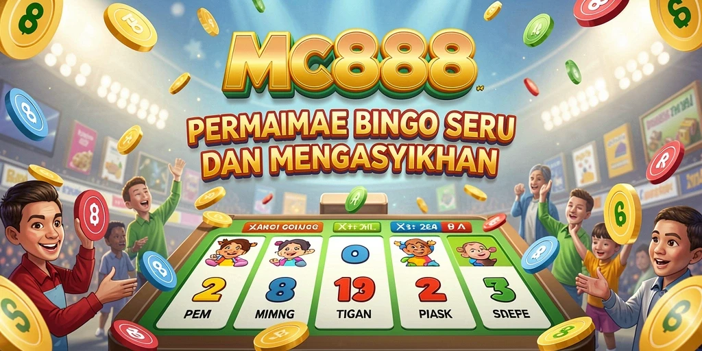 Tampilan gameplay MC888 yang penuh warna dan seru di Bingo.
