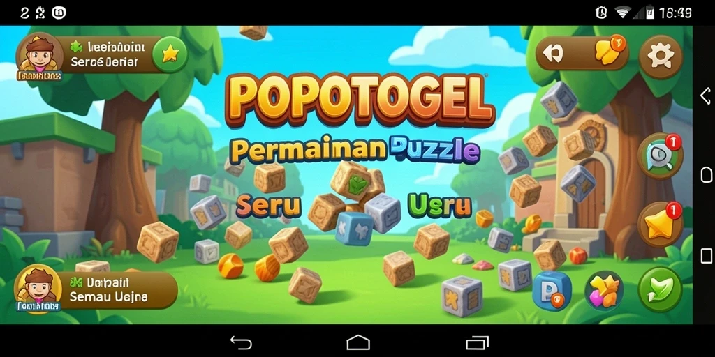 Tampilan seru dari gameplay <strong>POPOTOGEL</strong> dengan berbagai teka-teki yang menantang.