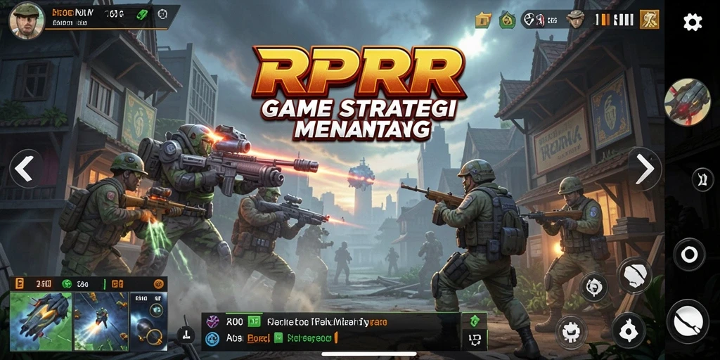 Tampilan gameplay RPRR yang menegangkan dan strategis.