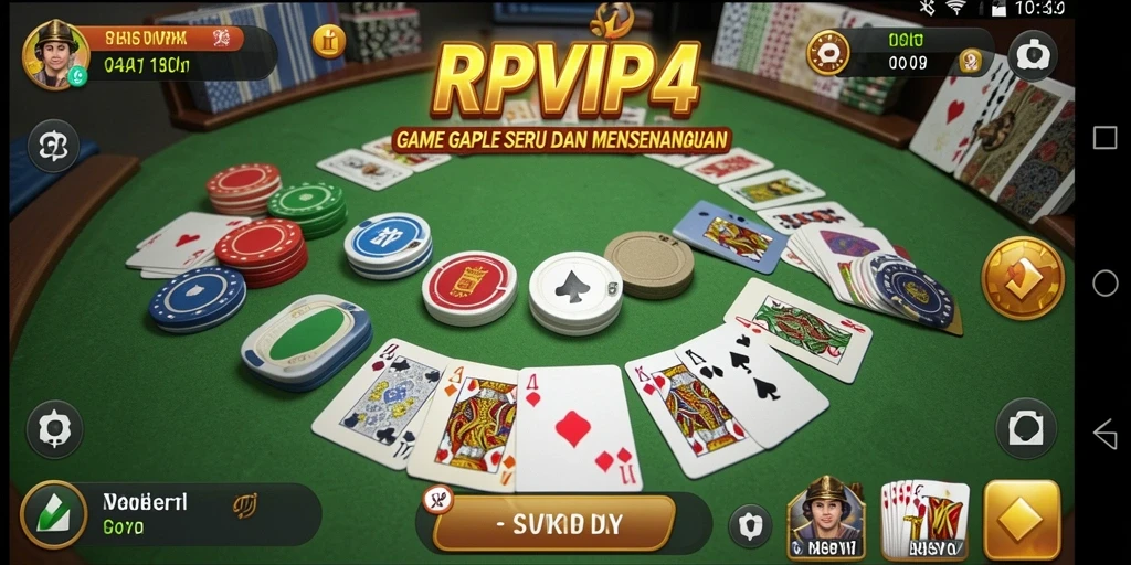 Tampilan gameplay seru dalam RPVIP4 dengan pemain aktif.
