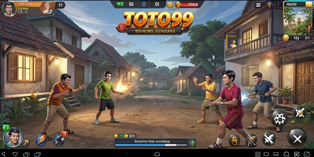Screenshot utama TOTO99 yang menampilkan gameplay Simulator interaktif.