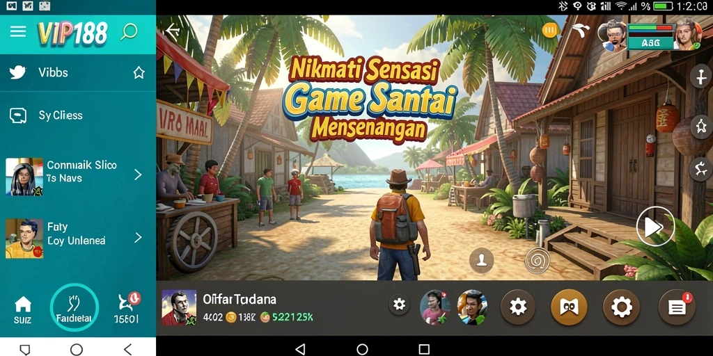 Screenshot gameplay <strong>VIP188</strong> menampilkan aksi seru dan suasana yang menyenangkan.