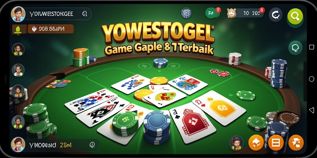 Tampilan gameplay seru dan interaktif dari YOWESTOGEL.
