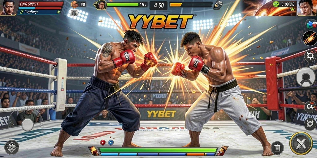 Screenshot YYBET menunjukkan aksi pertarungan yang mendebarkan dan grafis yang apik.