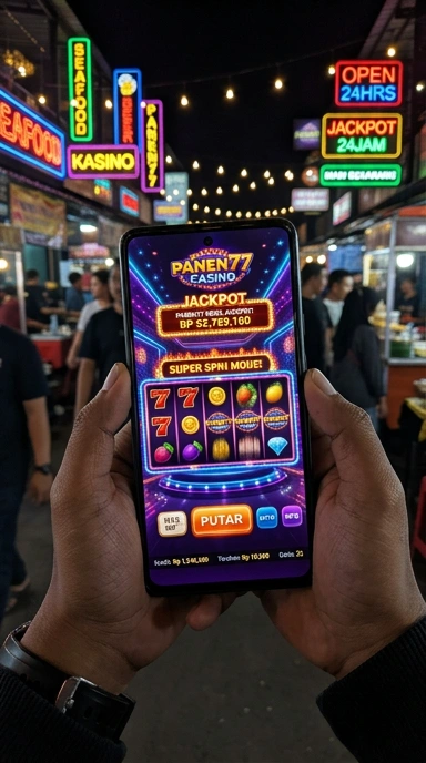 Tampilan antarmuka panen77 yang ramah pengguna.